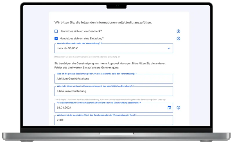 Approval Mockup (DE)