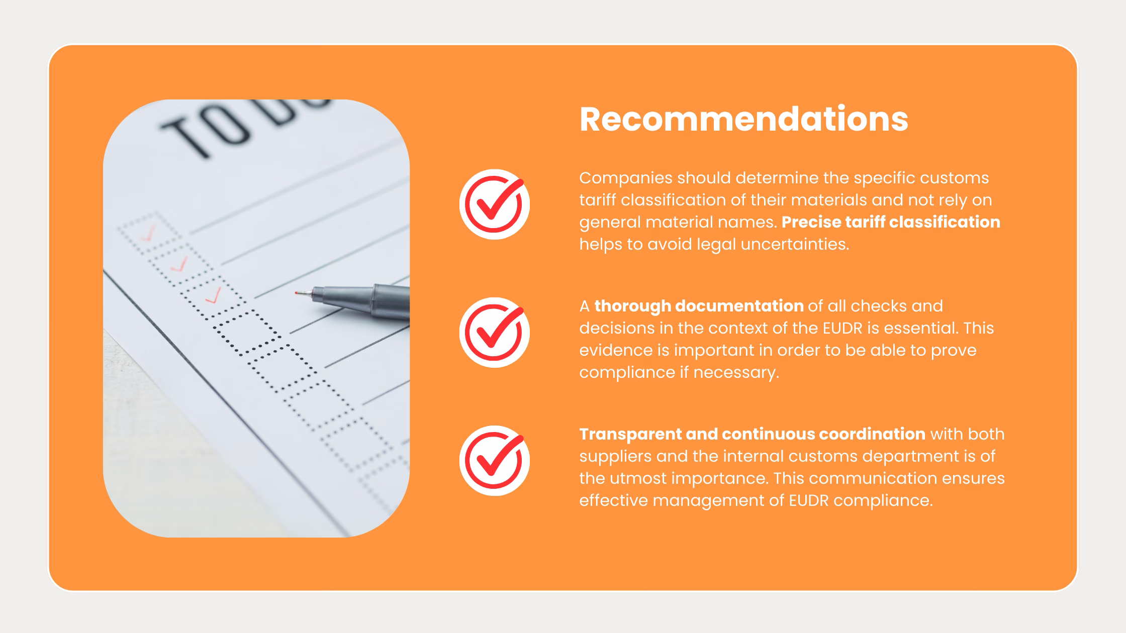 EUDR-recommendations