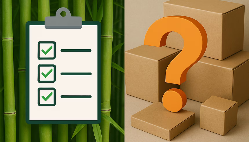 Sonderfälle bei Materialien: Bambus und Kartonagen unter der EUDR – Was gilt?