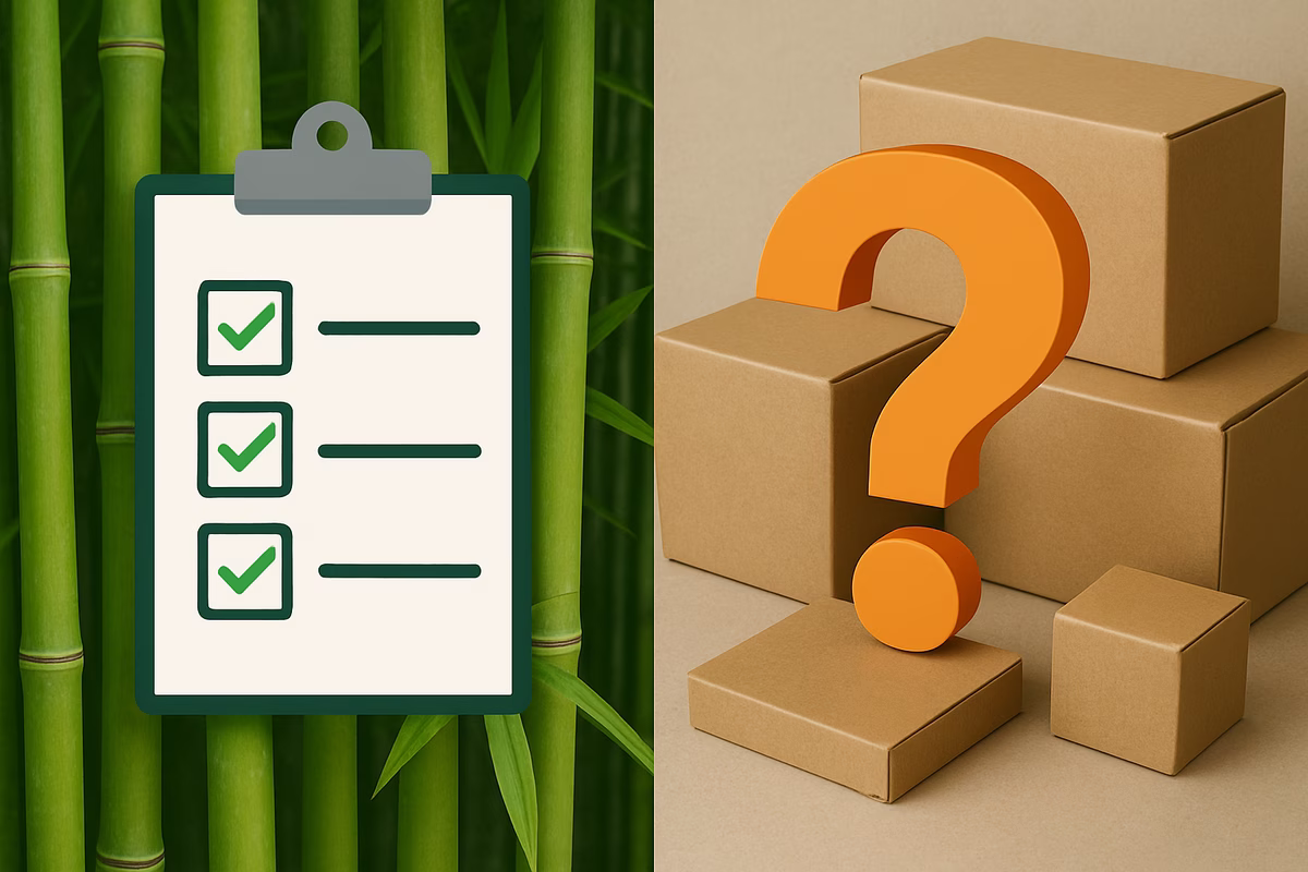 Sonderfälle bei Materialien: Bambus und Kartonagen unter der EUDR – Was gilt?