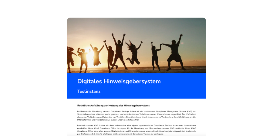 Hinweisgeberformular